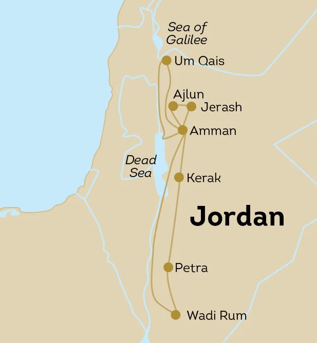 jordan discovery map