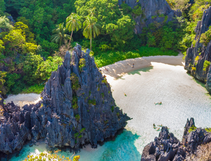 Hidden Beach Palawan Philippines