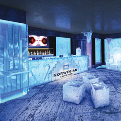 Skyy Vodka Ice Bar