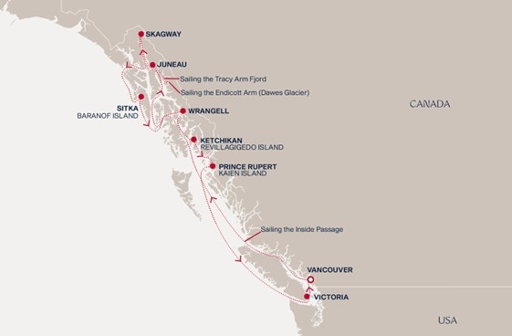 A Journey Through Untamed Landscapes & Coastal Treasures Map