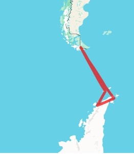 Antarctic Peninsula Map