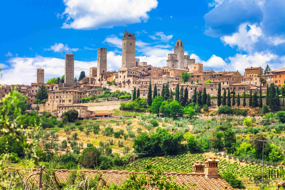 Beautiful San Gimignano,Tuscany,Italy   516856014 resized
