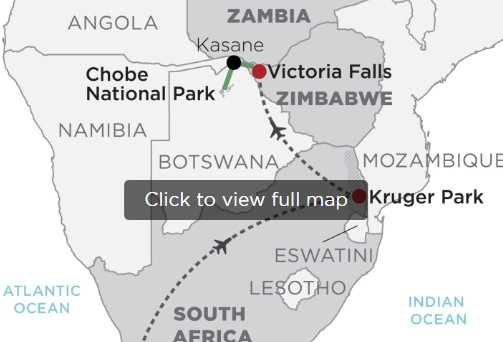 Best of southern Africa map