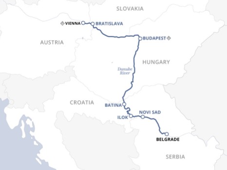 Capital Cities of the Danube