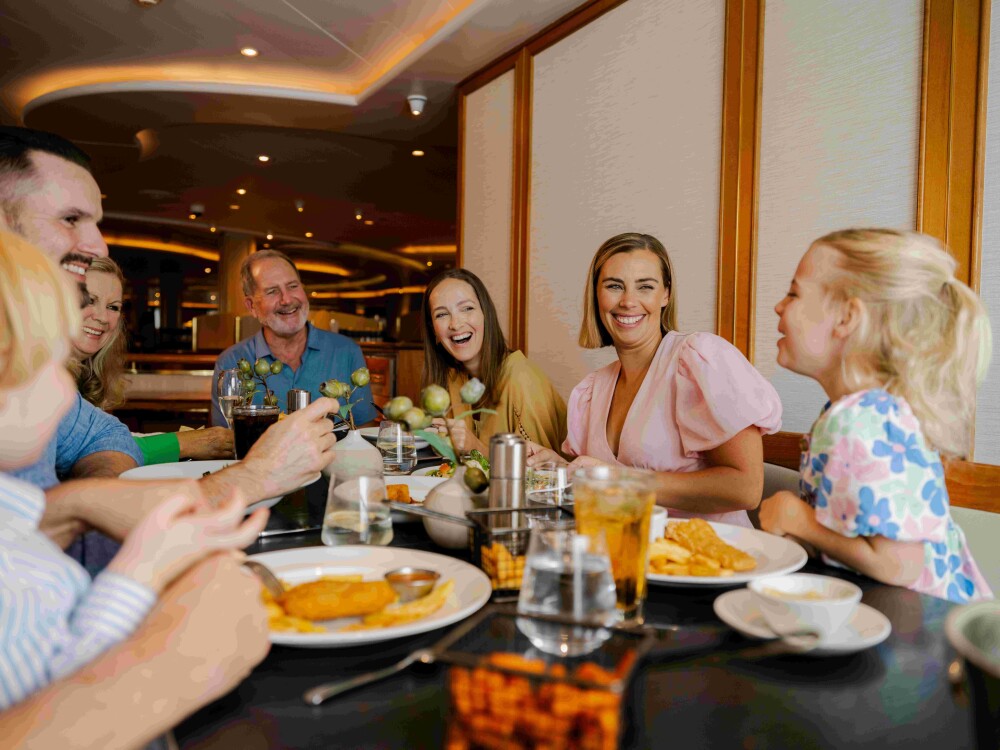 Carnival waterside dining supplied