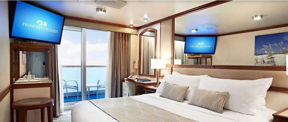 Diamond Princess Balcony Cabin