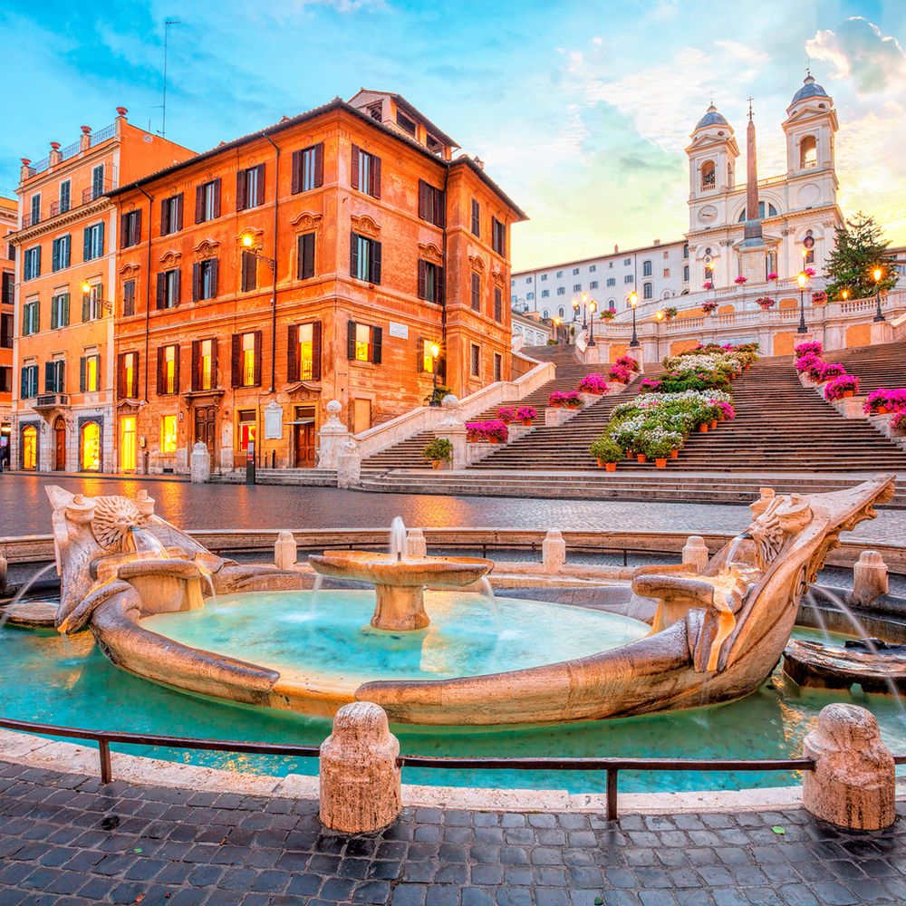 Enchanting Italy   ROME SPANISH STEPS
