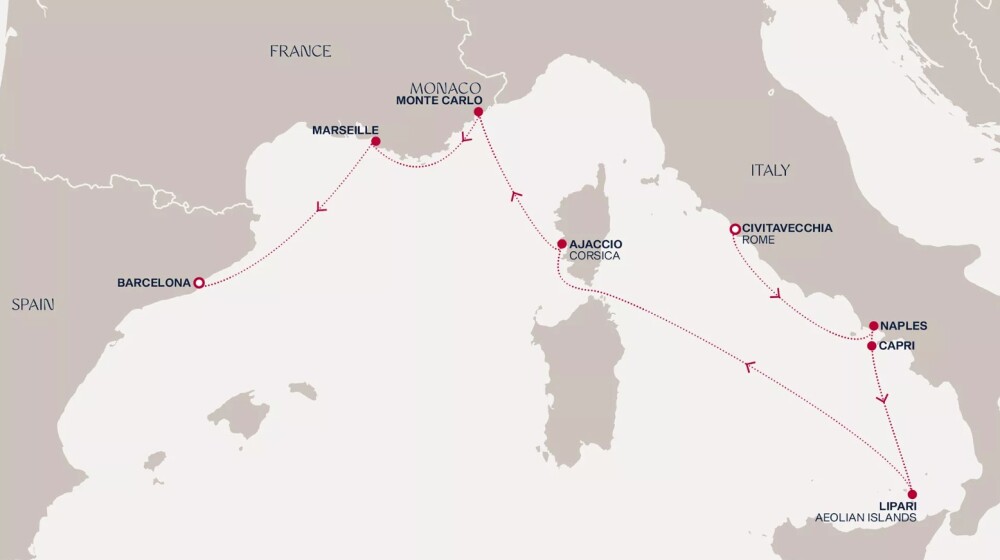 Explora Journeys map EX20270705CVVBCN