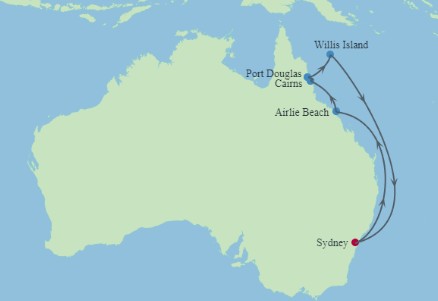 Great Barrier Reef map Celebrity26