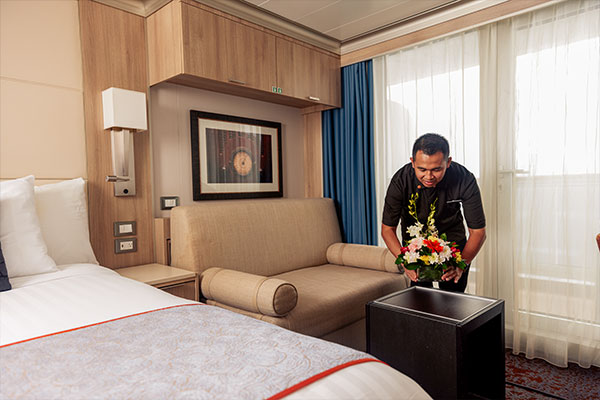 HAL Stateroom Inclusions
