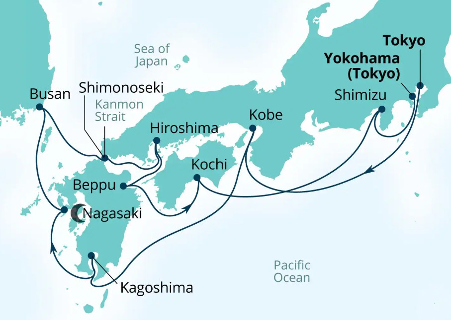 Japan Seabourn cruise