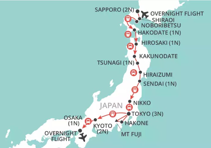 Journey Through Japan