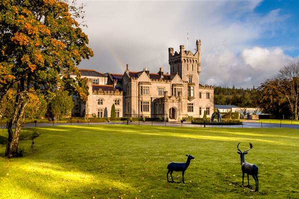 Lough Eske Castle Autumn 2020 Exterior Shot