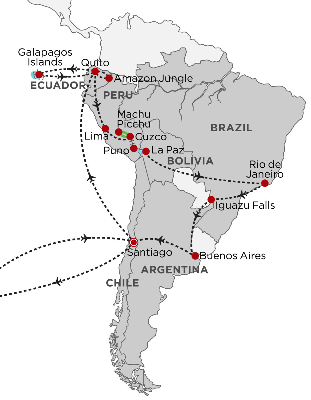 Map Grand Tour of South America NZ 2026 scaled