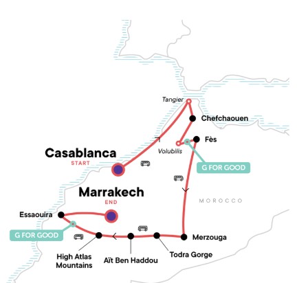 Morocco Map