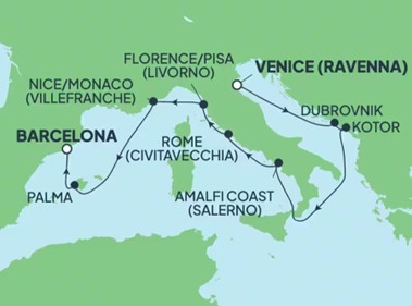 NCL viva   Med map
