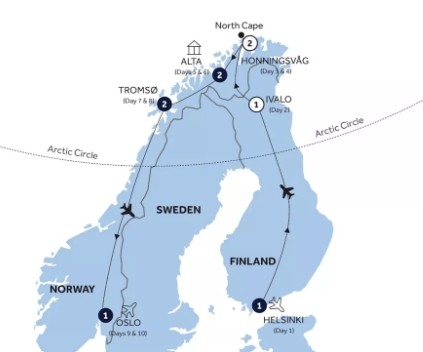 Northern Lights of Scandinavia
