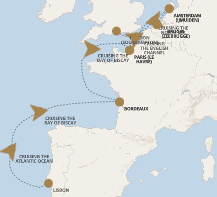 Regent  Stylist Culture & Cuisine map
