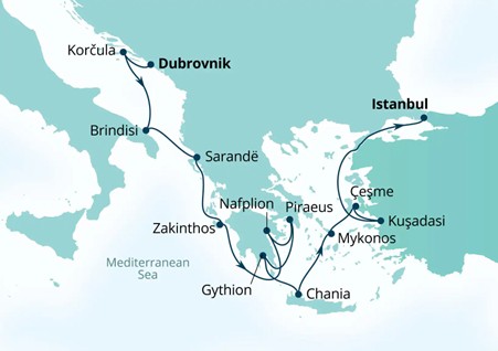 Seabourn   Greece, Dalmatian Delights