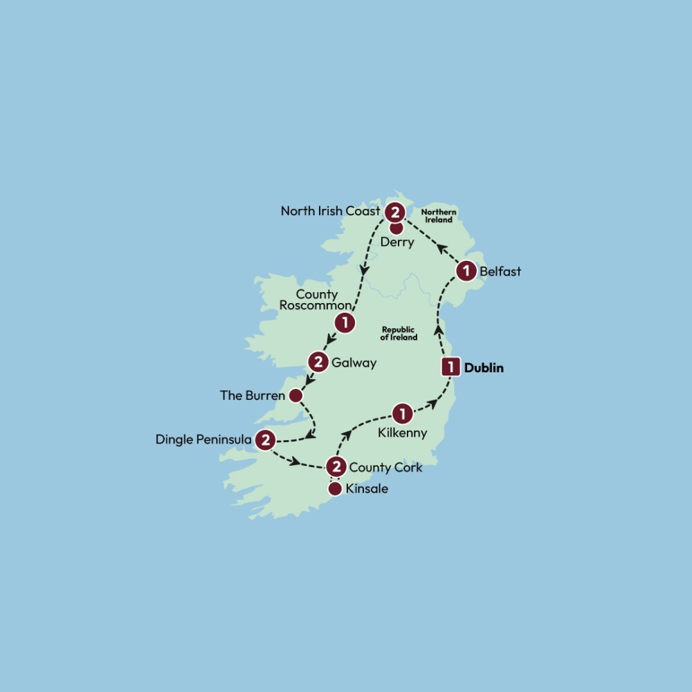 The Emerald Isles Map