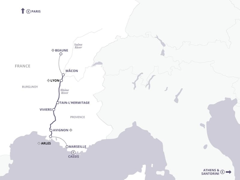 Uniworld Burgundy & Provence World Travellers Landing Page image