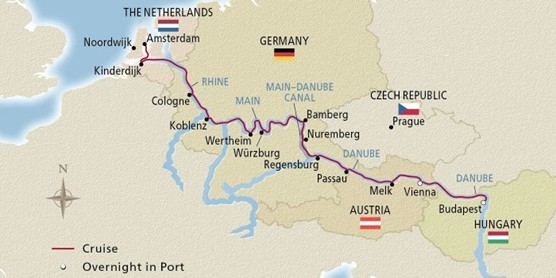 Viking   Grand Euopean map