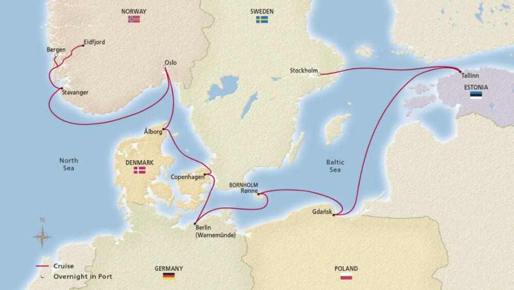 Viking Homelands Map