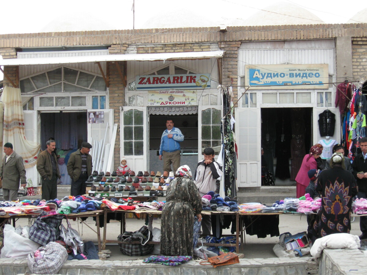 WJ Street Market Khiva Uzbekistan