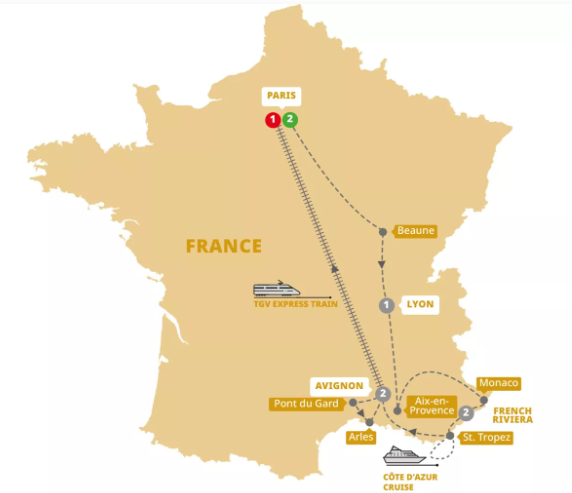 Wonderful France   Trafalgar
