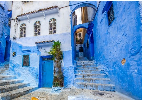 blue town of Chefchaouen,