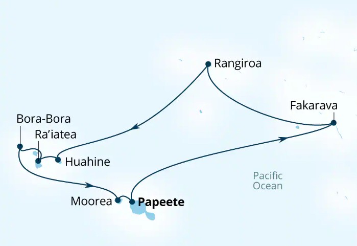 bora bora map