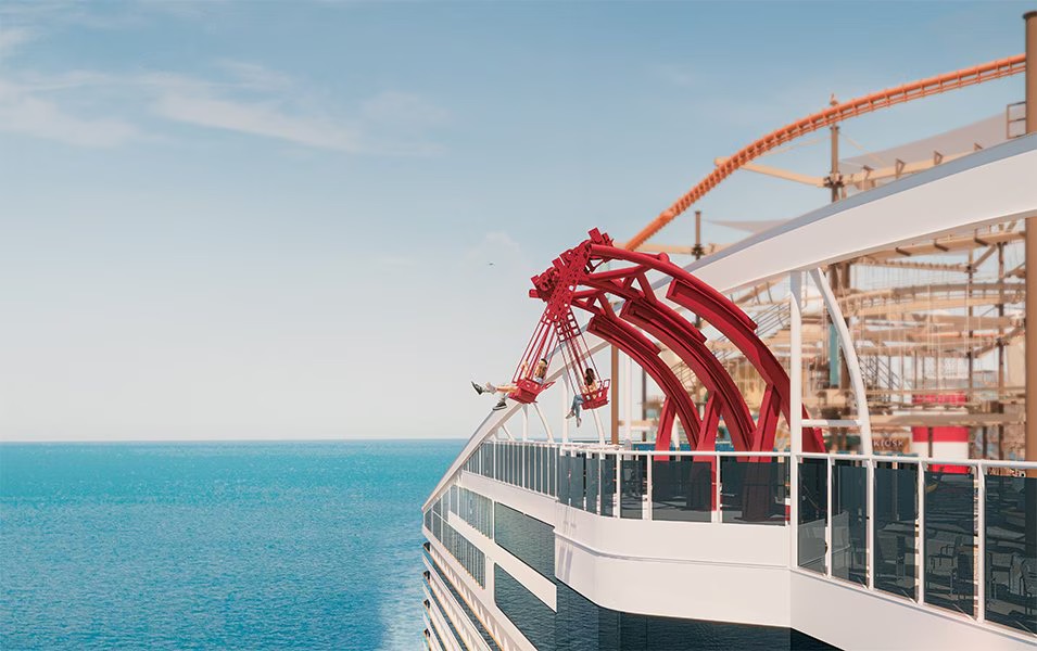 msc world america cliffhanger swing