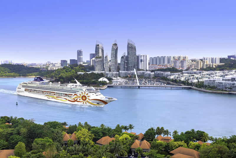 ncl Sun aerial singapore
