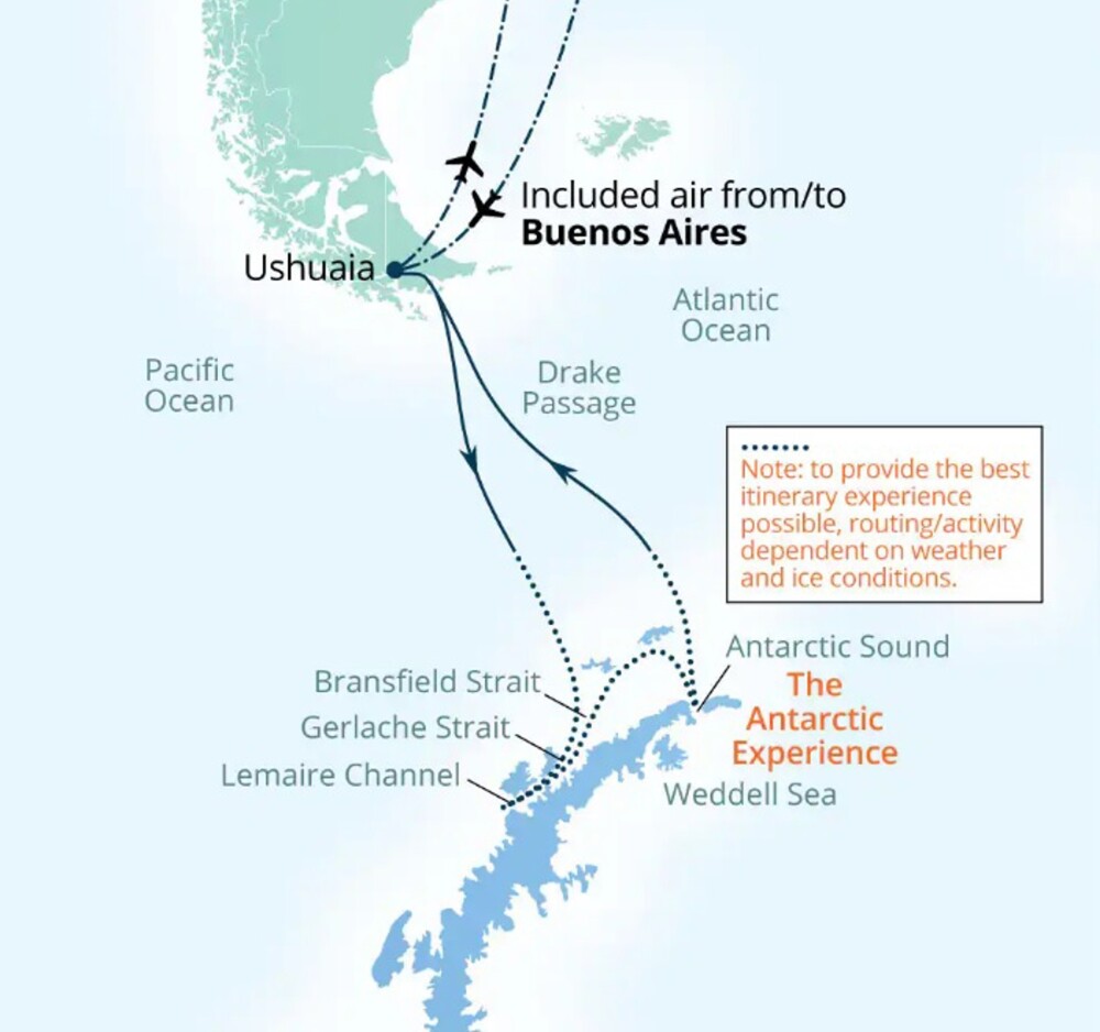 seabourn the great white continent