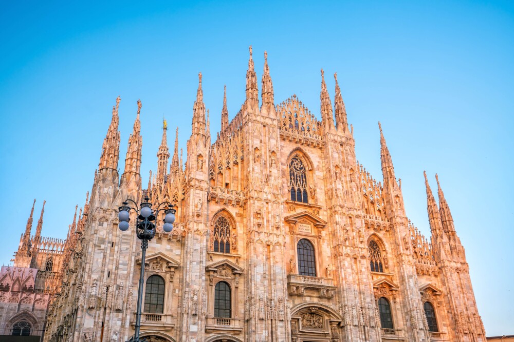 vecteezy cathedral duomo di milano at square piazza duomo morning in 2169447 resized