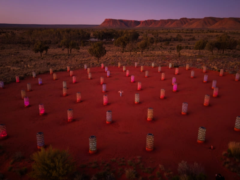 Field of Light Uluru