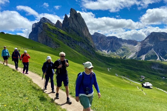 Walking and Food Tour in the European Alps with Silvana Gottini