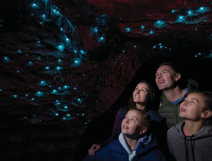 Te Anau gloworm caves