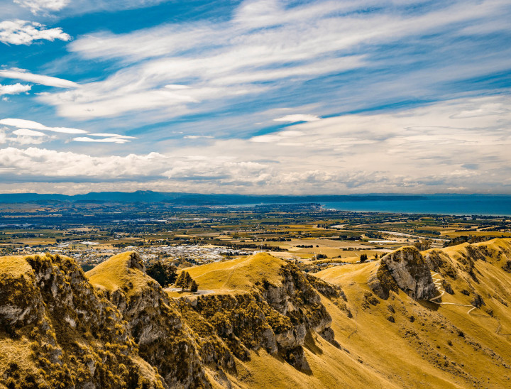 View of Hawkes Bay from Te Mata Peak medium 72670